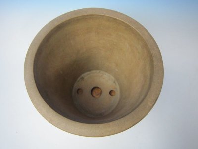 画像2: Ｈ-74 中国　古盆器　「中渡白泥外縁丸下方」　美術鉢